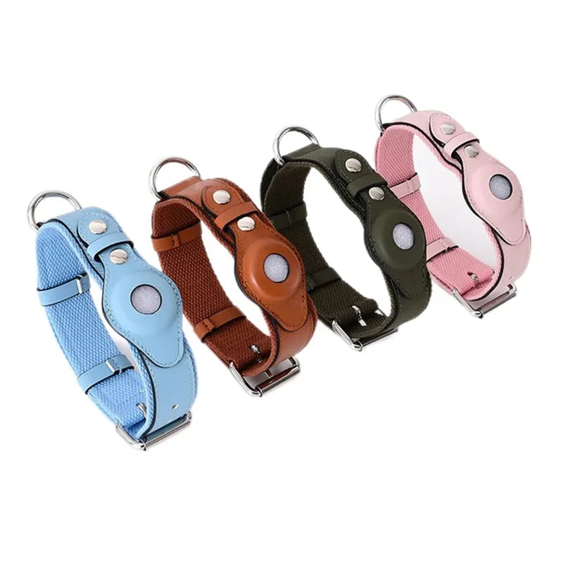 Luxury Air Tag Dog Collar